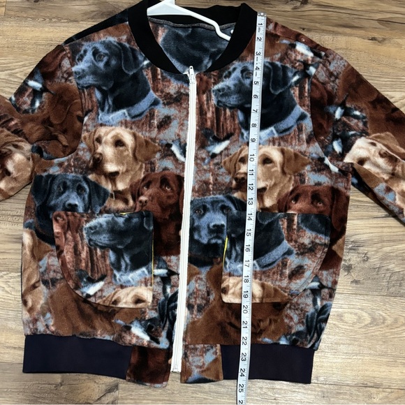 Handmade Fleece Zip-Up - Picture 7 of 9